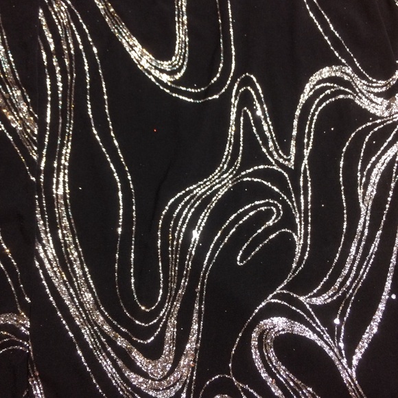 SPARKLY Black Cocktail/Party Dress by La Belle - Picture 8 of 8